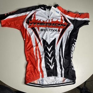 NEW Merida Multivan Men's Cycling Jersey size 3XL XXXL Orange White Biking C1